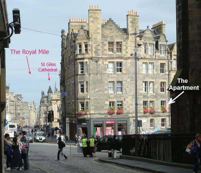 Royal Mile Apt, Just 1 Min From Edinburgh Castle! Экстерьер фото